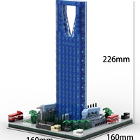 Bloques de Construcción de la Torre del Reino, Personalizados OEM, Juguete Educativo de Construcción para Niños de 5 a 7 Años, Plástico ABS, 40 Piezas