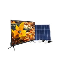 Système TV Solaire DC 32 Pouces de Meilleure Qualité à Bas Prix pour Usage Domestique