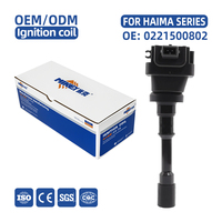 MIKEYA 0221500802 Engine Ignition Coil for Haima Family Fushida Hongda Rongda Tengda Haifuxing 471Q2L3705800 F01R00A086