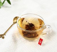 Hete & gekoelde zwarte thee blends, kalmerende blend kruidenthee zakjes, gearomatiseerde fruitige Oolong piramide thee zakjes, watermeloen mango kruidenthee