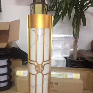 Lampe murale extérieure en forme de cylindre, lumière LED solaire 12V, durée de vie de 50000 heures, pour la décoration de jardin et de patio - Product Image 1