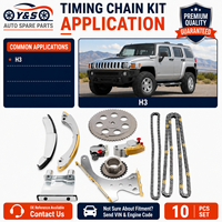 Bộ Kit Xích Thời Gian YS Mới OE 12571725 Thay Thế Hoàn Toàn 2005 dành cho Động Cơ H3 3.5L L52 Atlas Inline Off-Road, Bộ Kit Đại Tu Thời Gian