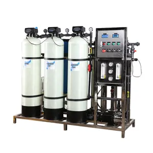 Reverse Osmosis System with Steel and Resin Includes Pump Membrane Filter for Water Purification for Hotels