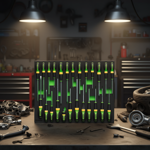 Juego de destornilladores FASANO, kit de herramientas de precisión de 20 piezas para reparación automotriz - Product Image 3