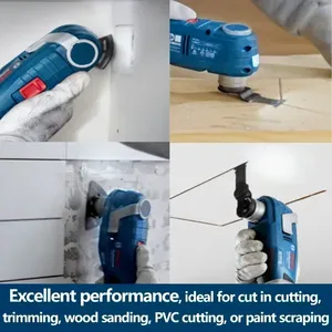 Outil oscillant sans fil <span class=keywords><strong>BOSCH</strong></span>, outil nu, sans balais, universel, 18V, rechargeable, <span class=keywords><strong>machine</strong></span> de découpe GOP 185-LI - Product Image 5