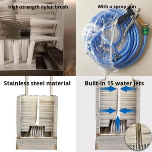Machine de nettoyage et de désinfection de bottes, machine automatique de nettoyage de <span class=keywords><strong>chaussures</strong></span> en caoutchouc en acier inoxydable 304, machine manuelle de lavage de bottes - Product Image 6