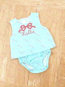 Vintage Baby <strong>Boy</strong> Diaper Set Solid Woven Personalized Infant Baby <strong>Boy</strong> Bloomer Set Monogram Toddler <strong>Boy</strong> Summer Clothing Set <strong>2026</strong> - Product Image 5