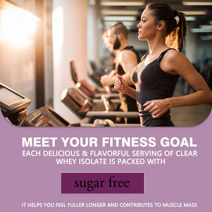 Özel etiket OEM temizle Whey izole <span class=keywords><strong>Protein</strong></span> tozu spor Msucle büyüme için beslenme takviyesi ve enerji seviyesini artırmak - Product Image 5
