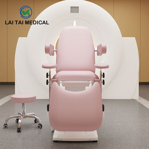 LT elektrikli hastane operasyon yatağı jinekoloji sandalyesi jinekoloji muayene masası klinik mobilya - Product Image 3