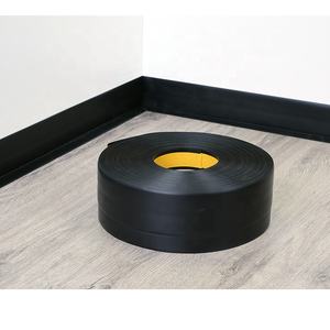 Plinthes blanches de 10mm, accessoires de <span class=keywords><strong>sol</strong></span>, dos adhésif en <span class=keywords><strong>vinyle</strong></span>, arc mural, rouleau de Base - Product Image 1