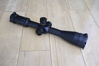 Mira Telescópica Táctica de Largo Alcance 6-24x50 FFP de Alta Magnificación con Primer Plano Focal, 30mm, Impermeable, Resistente a Impactos, Montaje Gratuito