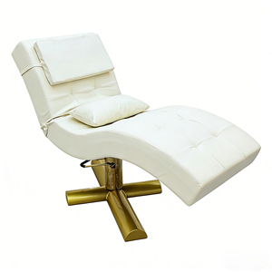 Table de massage hydraulique moderne de luxe pour soins du visage, lit pour extensions de cils, chaise pour extensions de cils, table de massage, table de shampoing, mobilier de salon de beauté incurvé et portable - Product Image 4