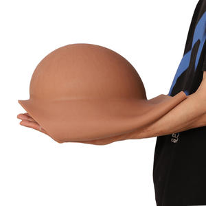 Barriga de <span class=keywords><strong>Embarazo</strong></span> Falsa de Silicona Ligera, Vientre Artificial de <span class=keywords><strong>Embarazo</strong></span>, Relleno de Algodón, 6 Meses, para Mujeres Embarazadas - Product Image 3