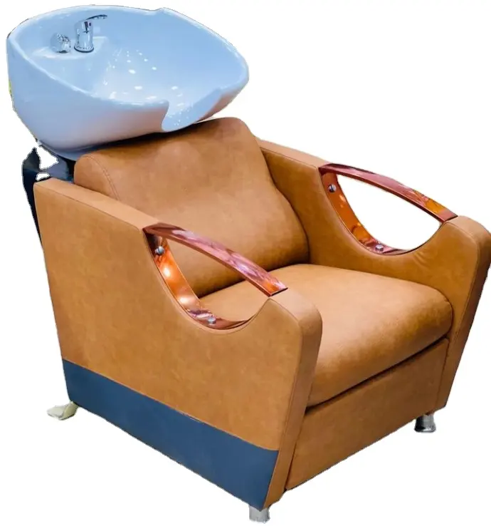 Chaise de Massage pour lavage des cheveux, lit de shampoing, Salon moderne, bol et chaise de Massage