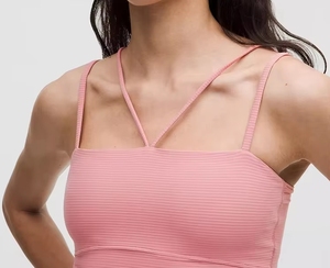 Nouvelle Collection Été – Soutien-gorge de Sport Sexy à Bretelles Fines, Rembourré, Dos Croisé Ouvert, Sensation Peau Nue, Doux, pour Entraînement et Fitness, Grandes Tailles Femme - Product Image 3