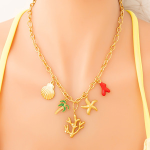 สร้อยคอสแตนเลสพร้อมจี้รูปหมีเชอร์รี่โบว์ ทนทานต่อการเปลี่ยนสี สายคล้องคอ สไตล์ยุโรปอเมริกัน เหมาะสำหรับใส่ไปชายหาด - Product Image 4