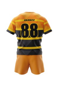 Uniforme de Rugby Personalizado de Diseño Nuevo 2026, Uniforme de Rugby Profesional Unisex para Equipos, Jersey y Pantalones Cortos Sublimados OEM - Product Image 3