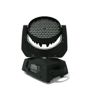 Strong lighting effect 108*3W RGBW LED wash moving head beam light spot on wedding stage club lights