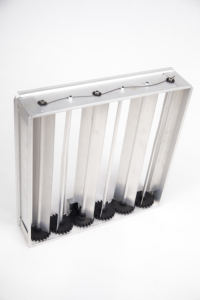 Hvac điều chỉnh OBD thông gió xử lý vuông đối lập lưỡi không khí van điều tiết vuông nhựa không khí louver <span class=keywords><strong>Damper</strong></span> - Product Image 3