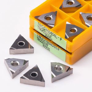 Tngg160404 R/L gố<span class=keywords><strong>m</strong></span> lưỡi CNC <span class=keywords><strong>m</strong></span>áy tiện Carbide chèn tngg160404 R/L tngg160404r TNGG160404L-<span class=keywords><strong>F</strong></span> nhà<span class=keywords><strong>m</strong></span> chán công cụ chèn Julie - Product Image 1