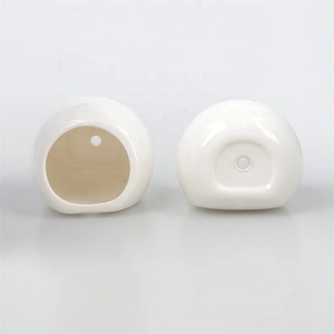 Support mural en porcelaine émaillée blanche de 4 pouces pour plantes suspendues, kits de propagation, vase minimaliste pour exposition de fleurs à la maison et au jardin - Product Image 6