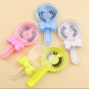 Vente en gros bo&icirc;te d'emballage de cils personnalis&eacute;s sans cruaut&eacute; naturelle moelleux faux 25mm fournisseur de cils de <strong>vison</strong> 3D - Product Image 4