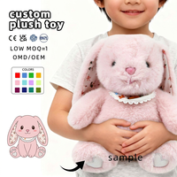 Peluche de Conejo Realista Personalizado, Animales de Peluche Suaves, Simulación de Tigre para Niños, Regalos de Cumpleaños