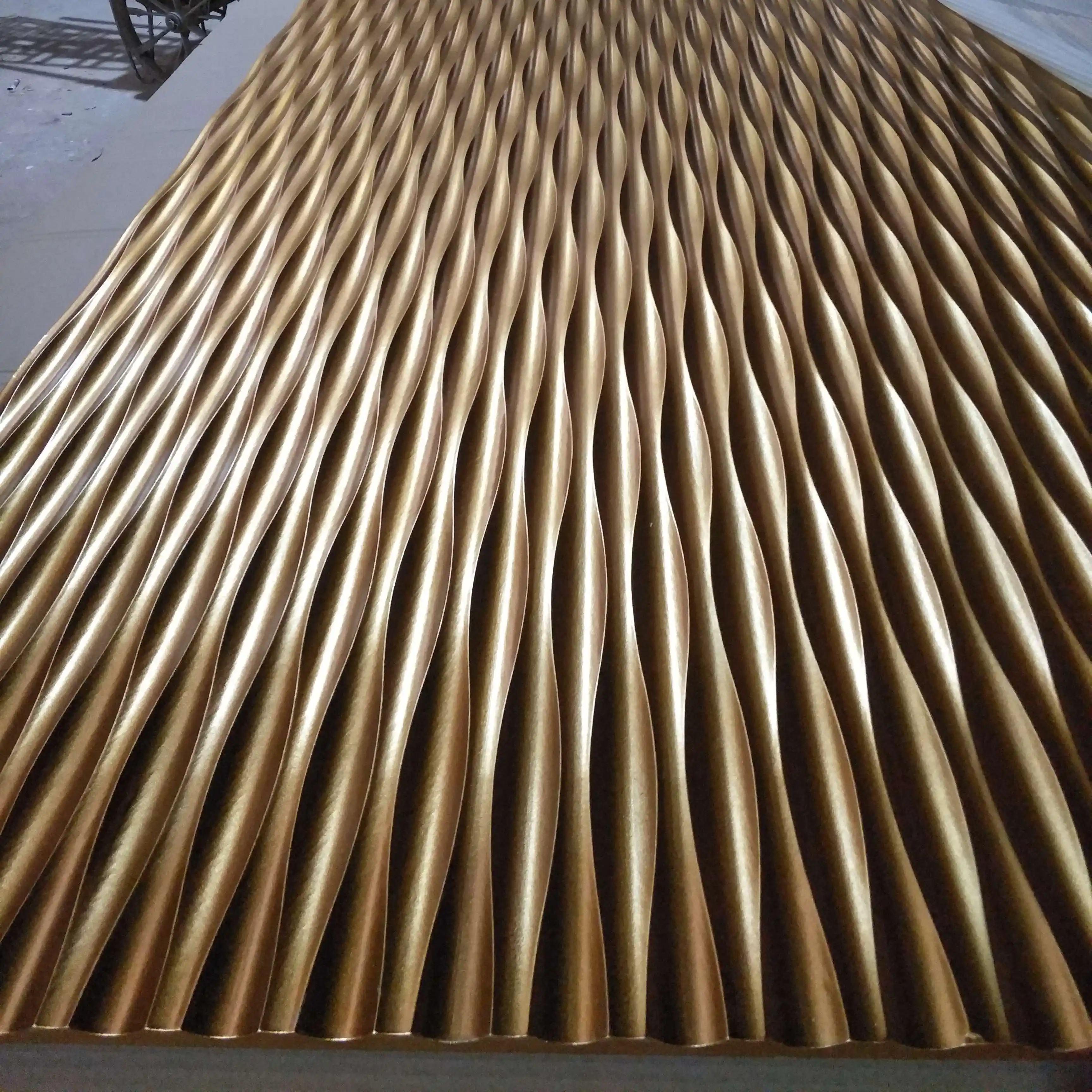 Panel Dinding 3D Papan Dekoratif MDF Bertekstur BGD0102