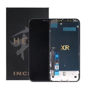 Grosir LCD ponsel layar sentuh, untuk iPhone 11 12 13 14 Pro Max X Xr Xs Max HE untuk iPhone 5s 6 7 8 Plus