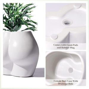 Pot <span class=keywords><strong>de</strong></span> fleurs en résine en forme <span class=keywords><strong>de</strong></span> tête <span class=keywords><strong>de</strong></span> femme, vente en gros <span class=keywords><strong>d</strong></span>'usine Oniya, pot à succulentes personnalisé OEM avec trou <span class=keywords><strong>de</strong></span> drainage, <span class=keywords><strong>d</strong></span>écoration intérieure pour la maison et le jardin - Product Image 6