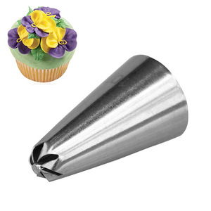 Drop Flower Piping Tip 107 129 131 Cake Decorating Supplies Stainless Steel Nozzle For Buttercream Frosting - Product Image 4