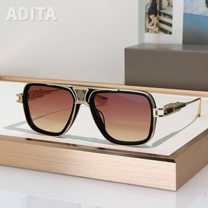 <span class=keywords><strong>ADITA</strong></span> GRAND DECADE TWO Gafas de Sol de Alta Calidad para Hombre y Mujer, Diseño Clásico Retro de Lujo, Acetato, UV400, con Caja - Product Image 1
