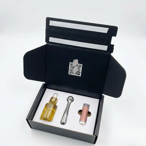 Boîte en carton ondulé de luxe personnalisée avec logo imprimé à l'intérieur, pour cosmétiques, produits de soin de la peau, e-commerce, livraison FMCG - Product Image 3