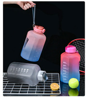 Flg — bouteille d'eau, 2,2 l/2,2 l/3,7 l, en matériel PETG, stimulateur de pinces, 1 tonne