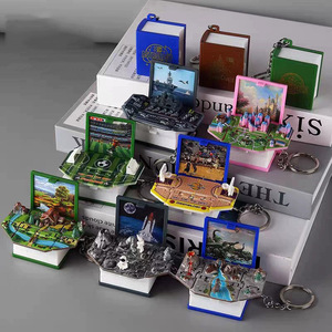 Llaveros 3D Plegables <span class=keywords><strong>de</strong></span> Moda: Novedosos Colgantes Infantiles, Mini Llaveros <span class=keywords><strong>de</strong></span> Mochila, Llaveros <span class=keywords><strong>de</strong></span> Libro Pop-Up para Regalos <span class=keywords><strong>de</strong></span> Fiesta - Product Image 1