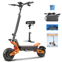 Scooter Eléctrico de Litio de 60V 40Ah, 6000W, Motor Dual, Velocidad Máxima de 85 km/h, Capacidad de Subida de 30 Grados, Plegable, para Adultos