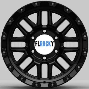 Flrocky 도매 가격 바퀴 림 16*8 인치 6X139.7 PCD 합금 림 판매 6 스포크 승용차 바퀴 및 타이어