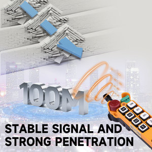 JYRDI F24-8D <strong>Wireless</strong> Crane Remote <strong>Control</strong> <strong>and</strong> <strong>Radio</strong> Remote <strong>Control</strong> For Lifting Controller Ergonomic Design - Product Image 3