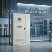 Stabilisateur de tension AC 500 kVA série SBW sans entretien, prix usine, servomoteur industriel, triphasé, haute efficacité, pour scanner CT