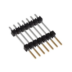 エージェントサービス ZW-07-11-<span class=keywords><strong>L</strong></span>-S-550-120 7P ヘッダースペーサー フレックススタック ZW コネクタ 2.54mm 金メッキ ZW0711LS550120 スルーホール - Product Image 1