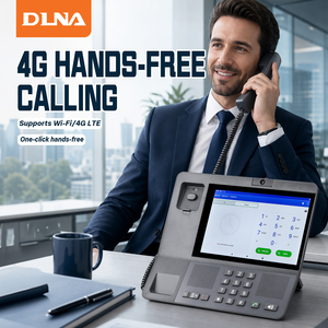 Téléphone sans fil fixe 4G Android DLNA ZT9600P avec écran tactile 8 pouces, appels vidéo, point d'accès Wi-Fi, téléphone FWP pour la maison - Product Image 2