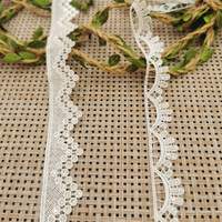 Nouveau fil de Polyester étoiles étroites paillettes broderie dentelle utilisée pour robe de mariée dentelle robe décorative Lingerie corsage pour les femmes