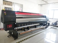Plotter de Inyección de Tinta de 3200 mm (10 pies) Directo de Fábrica en China, Impresora de Gran Formato para Pancartas de PVC Flexibles y Vinilos Adhesivos