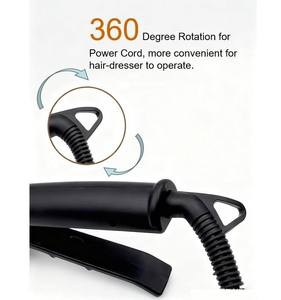 Plancha de Pelo Profesional Jinbaoli Dos en Uno, Alisadora y Rizador de Alto Rendimiento, Calentamiento Rápido, Temperatura Ajustable, Duradera - Product Image 5