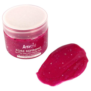 <span class=keywords><strong>Masque</strong></span> Facial pailleté de Style cosmétique coréen, étiquette privée, de beauté pour peau, Glam, retire les points noirs - Product Image 4