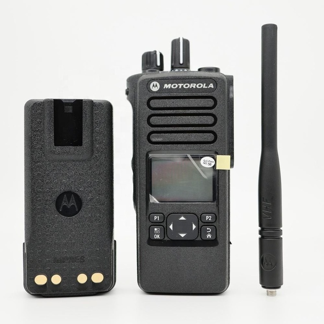 GPS AES256 Encryption DMR Digital Radio UHF VHF IP68Waterproof Portable Transceiver Motorola DP4601E Handheld Two Way Radio