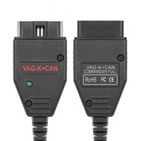 Herramienta de Diagnóstico Automotriz K+CAN Commander 1.4 FT232 K-Line CAN OBD2 con USB para Diagnóstico de Fallas en Automóviles 12V Negro