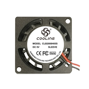 Quạt thổi mini COOLING CLB2008 20mm siêu nhỏ, tốc độ cao, êm ái, DC 5V, 20x20x8mm, cánh nhựa ly tâm, ODM & OEM tùy chỉnh - Product Image 3