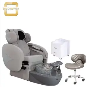 Cadeira de spa para pedicure com controle elétrico de transbordamento e preenchimento automático de pedicure profissional