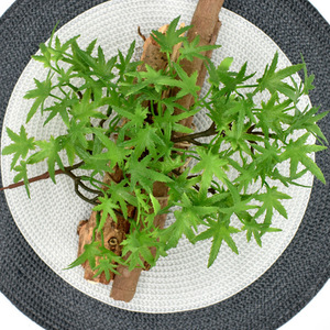 Ruyin Ramas de Hojas de Arce Artificiales de 10cm-30cm, Ramo Rojo para Decoración de Paisajes - Product Image 2